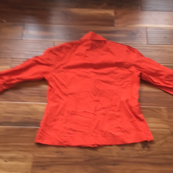 23rd ST. ORANGE BUTTON DOWN SZ L - Picture 6 of 8